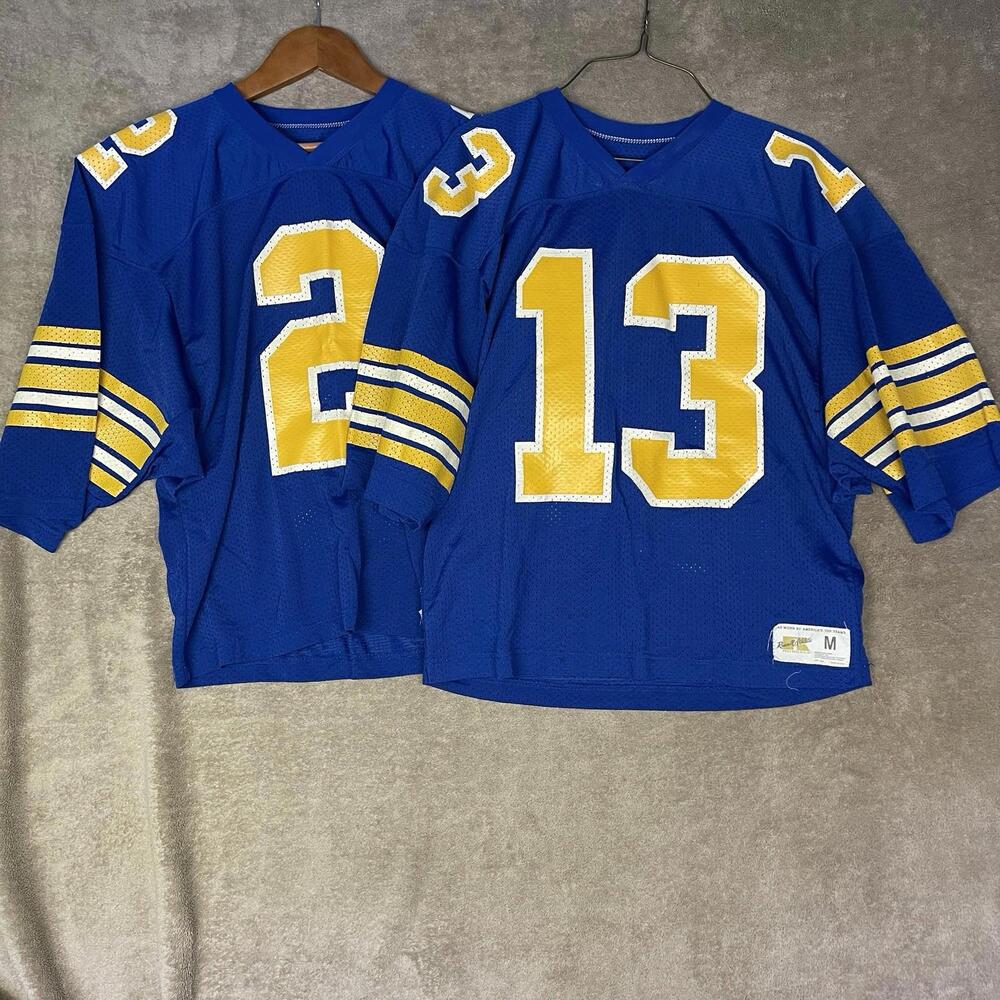 Lot Of 2 Russell Athletic Vintage High School Football Jersey Men Medium USA
